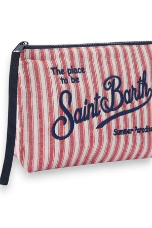 Pochette Aline In Cotone Micro Triple Stripes 2151 MC2 SAINT BARTH | Pochette | ALI004600564L